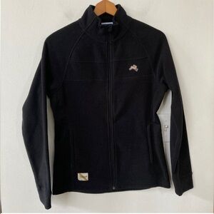 Tracksmith Franklin Fleece Full Zip Jacket Black